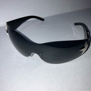 Black Y2K star shades